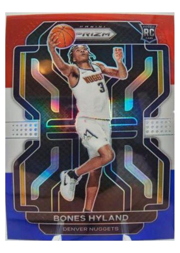 2021-22 Panini Prizm Base Set Bones Hyland #302 card