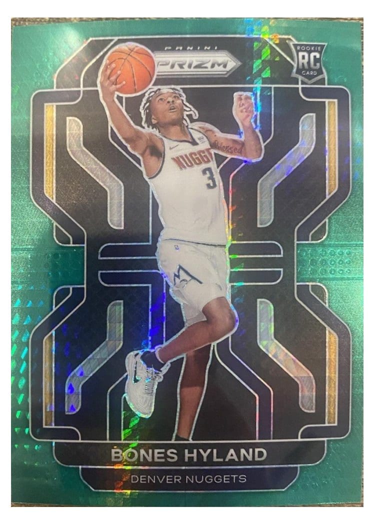2021-22 Panini Prizm Base Set Bones Hyland #302 card