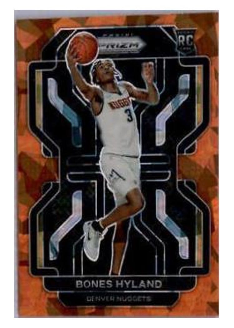 2021-22 Panini Prizm Base Set Bones Hyland #302 card
