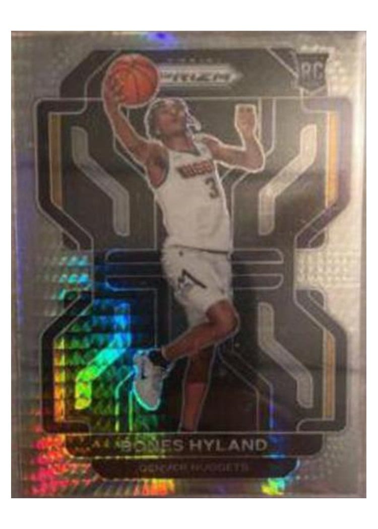 2021-22 Panini Prizm Base Set Bones Hyland #302 card