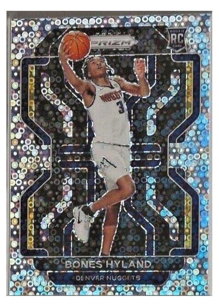 2021-22 Panini Prizm Base Set Bones Hyland #302 card