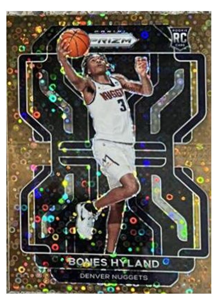 2021-22 Panini Prizm Base Set Bones Hyland #302 card