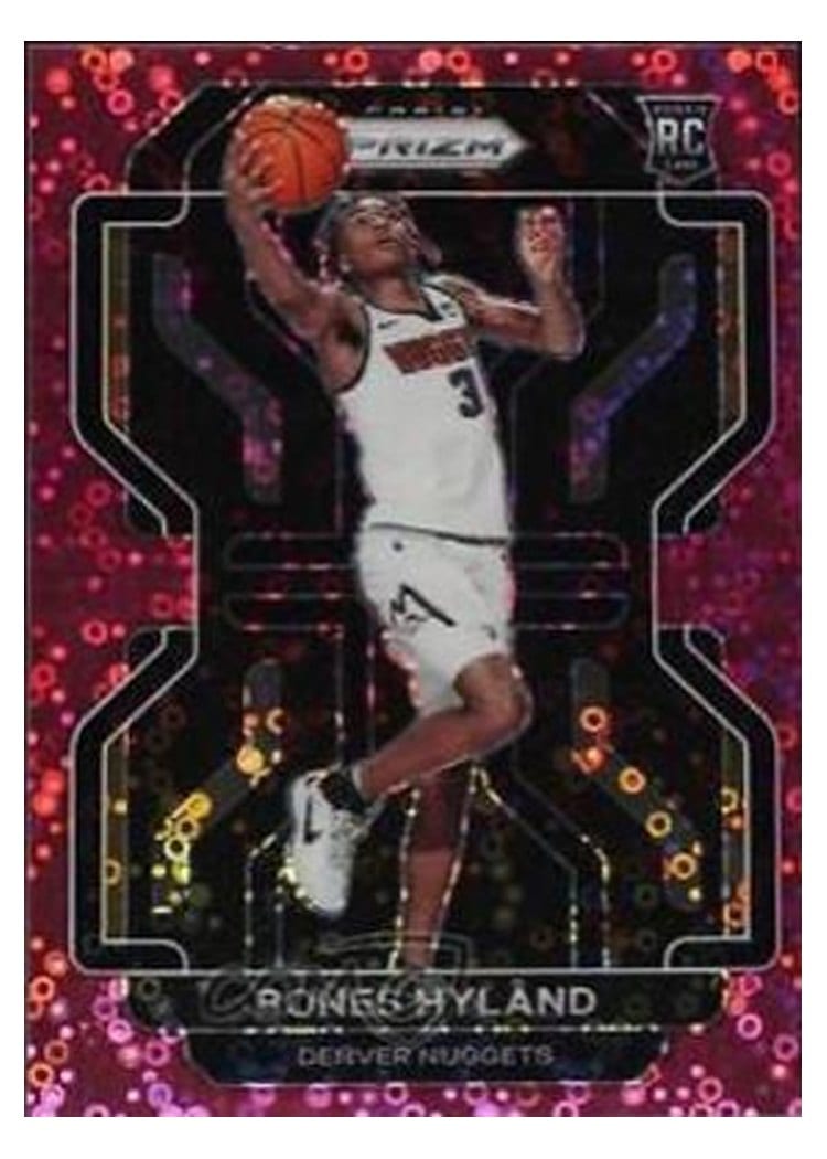 2021-22 Panini Prizm Base Set Bones Hyland #302 card