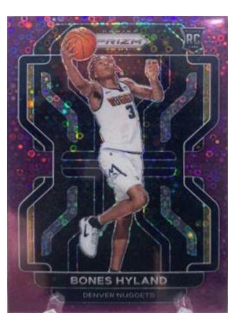 2021-22 Panini Prizm Base Set Bones Hyland #302 card