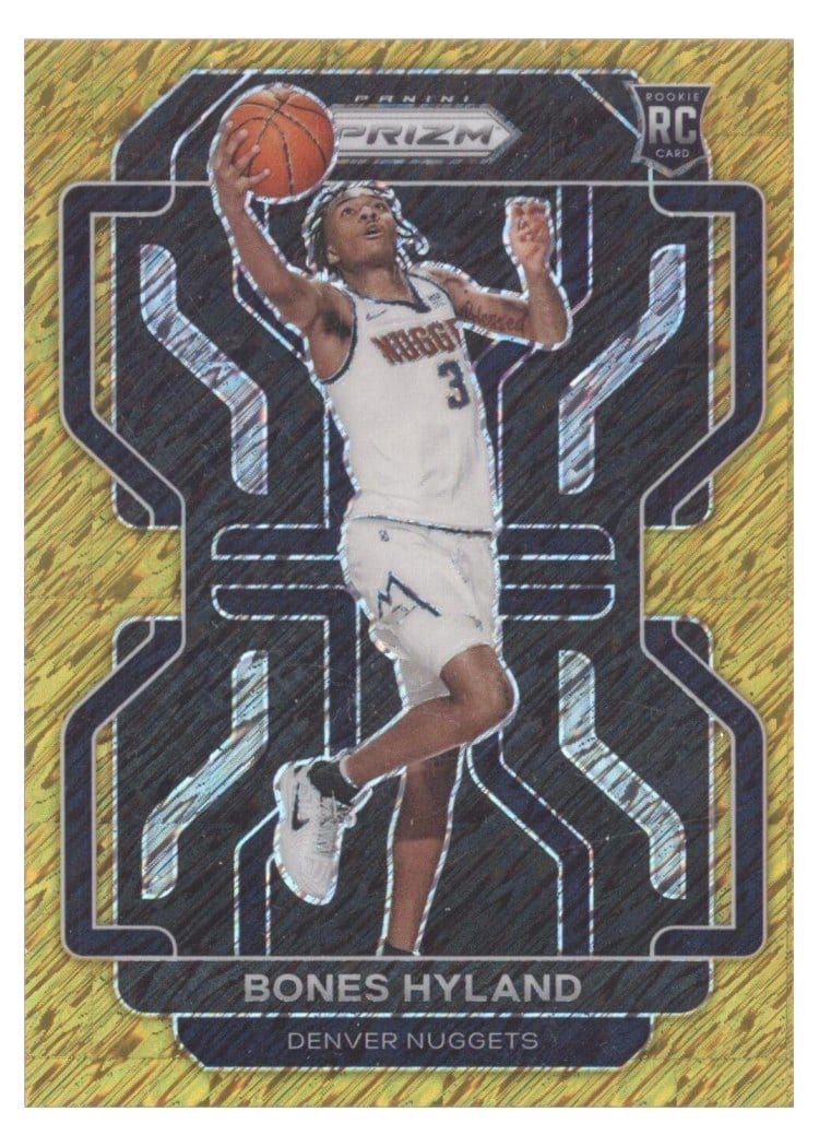 2021-22 Panini Prizm Base Set Bones Hyland #302 card