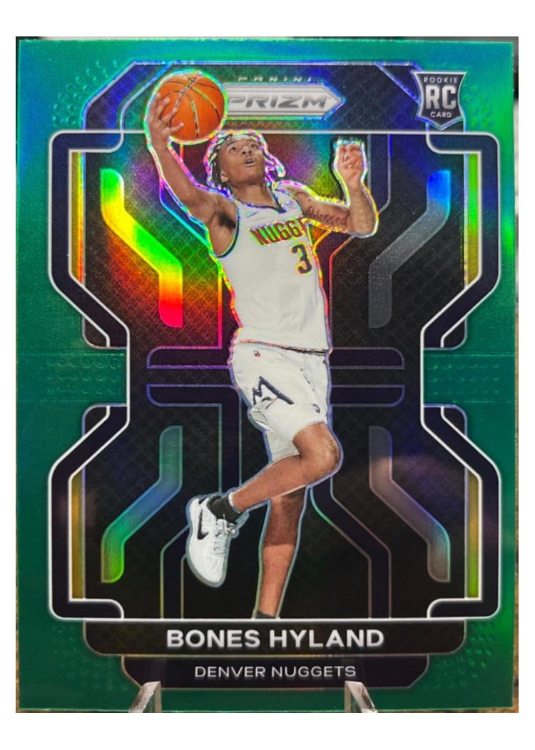2021-22 Panini Prizm Base Set Bones Hyland #302 card