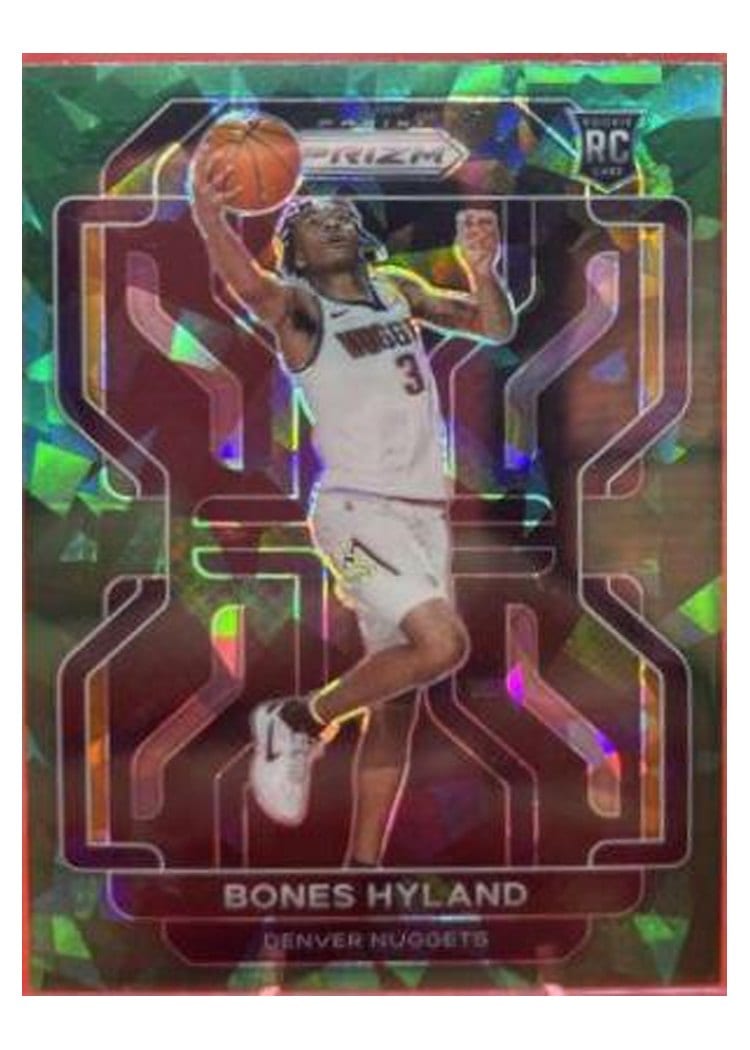 2021-22 Panini Prizm Base Set Bones Hyland #302 card