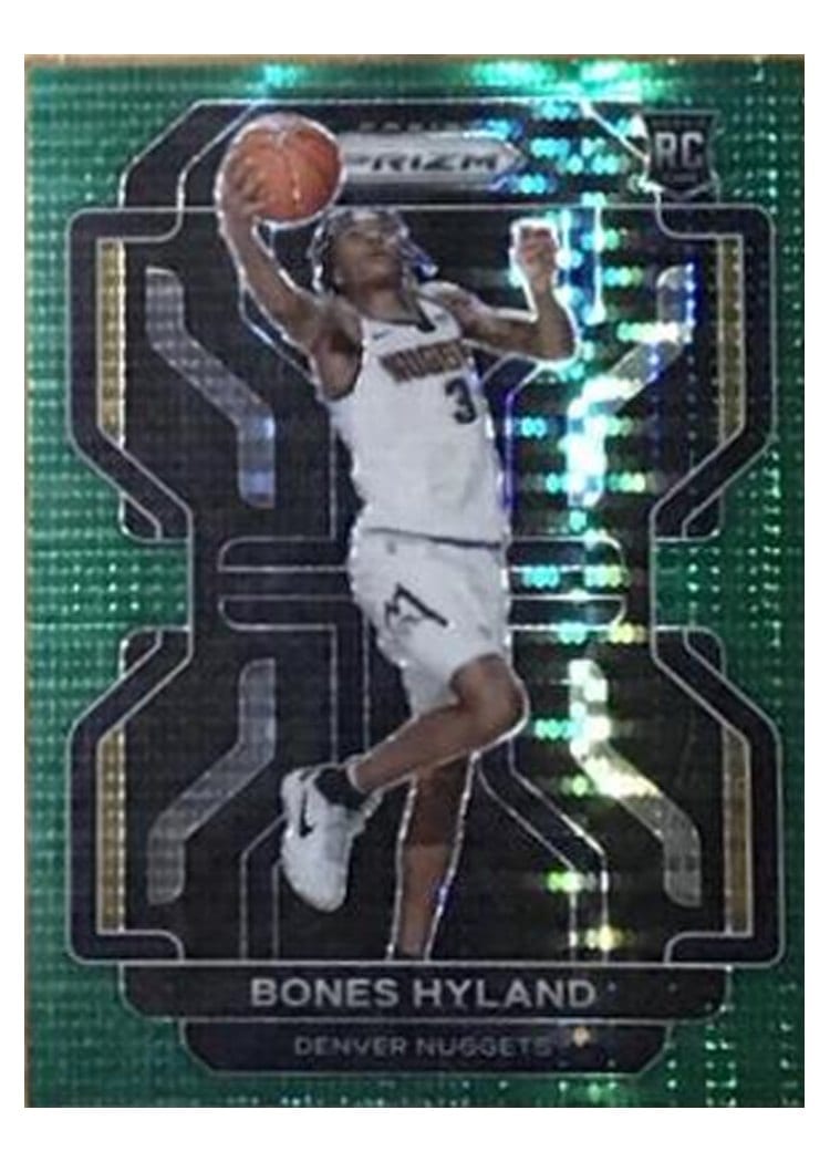 2021-22 Panini Prizm Base Set Bones Hyland #302 card