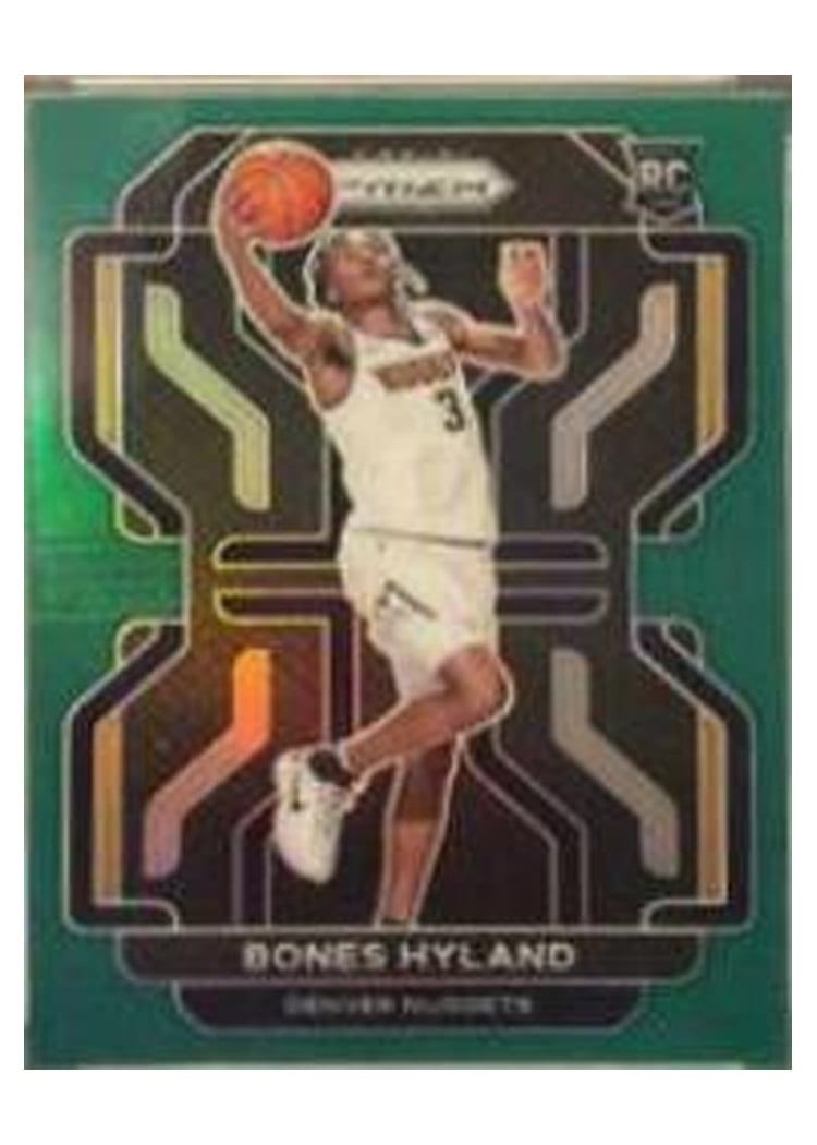 2021-22 Panini Prizm Base Set Bones Hyland #302 card