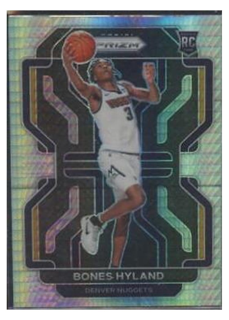 2021-22 Panini Prizm Base Set Bones Hyland #302 card