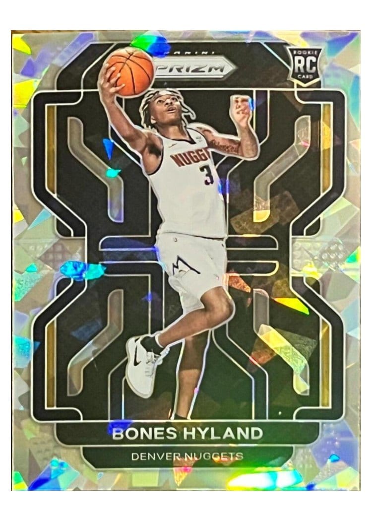 2021-22 Panini Prizm Base Set Bones Hyland #302 card