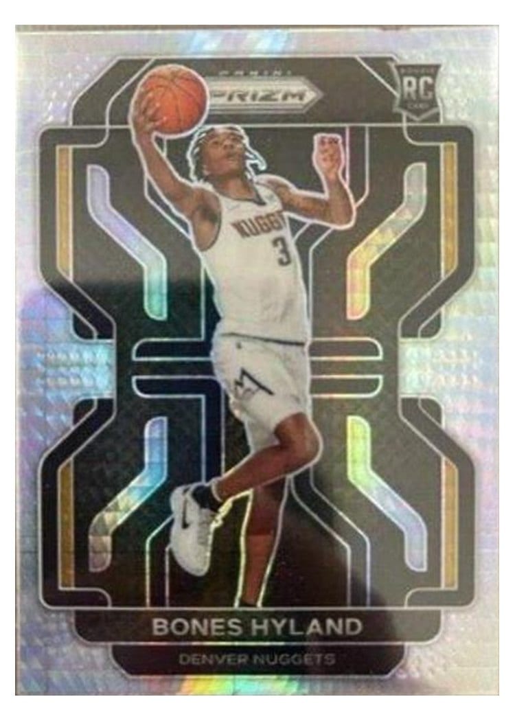 2021-22 Panini Prizm Base Set Bones Hyland #302 card