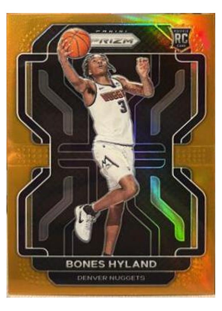 2021-22 Panini Prizm Base Set Bones Hyland #302 card
