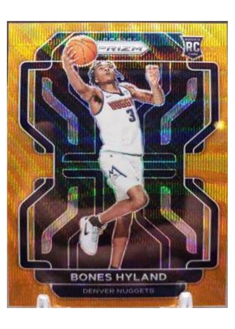 2021-22 Panini Prizm Base Set Bones Hyland #302 card