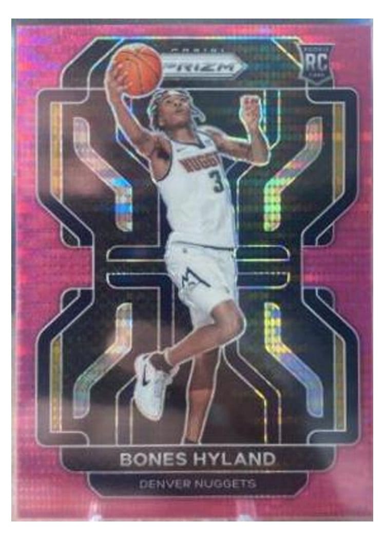 2021-22 Panini Prizm Base Set Bones Hyland #302 card