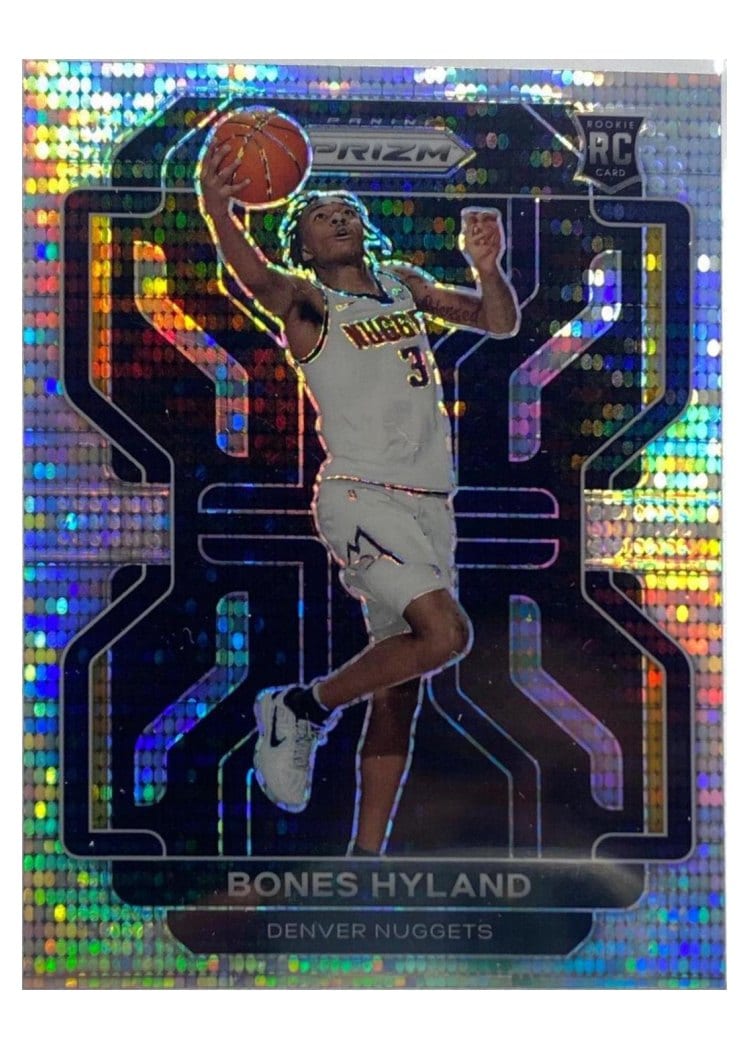 2021-22 Panini Prizm Base Set Bones Hyland #302 card