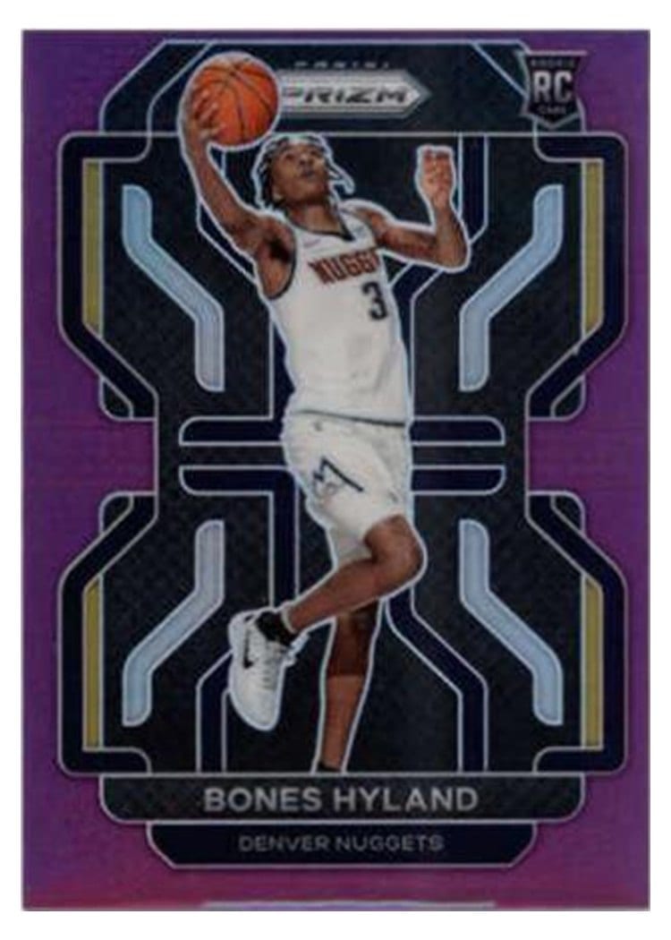 2021-22 Panini Prizm Base Set Bones Hyland #302 card