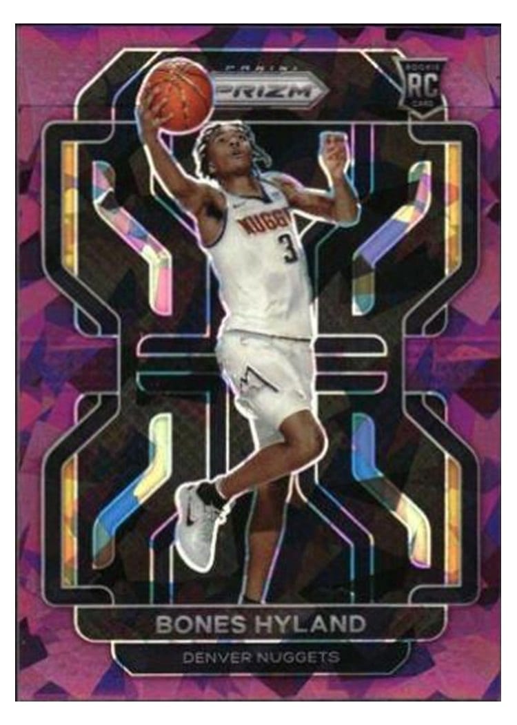 2021-22 Panini Prizm Base Set Bones Hyland #302 card