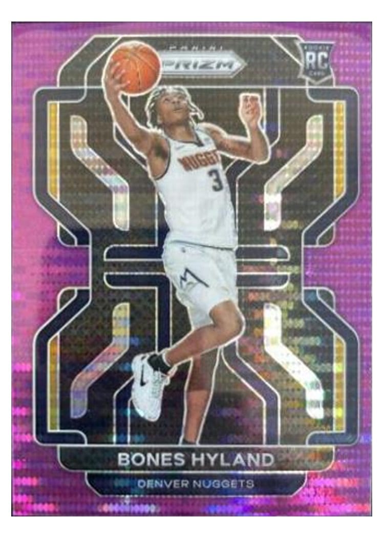 2021-22 Panini Prizm Base Set Bones Hyland #302 card