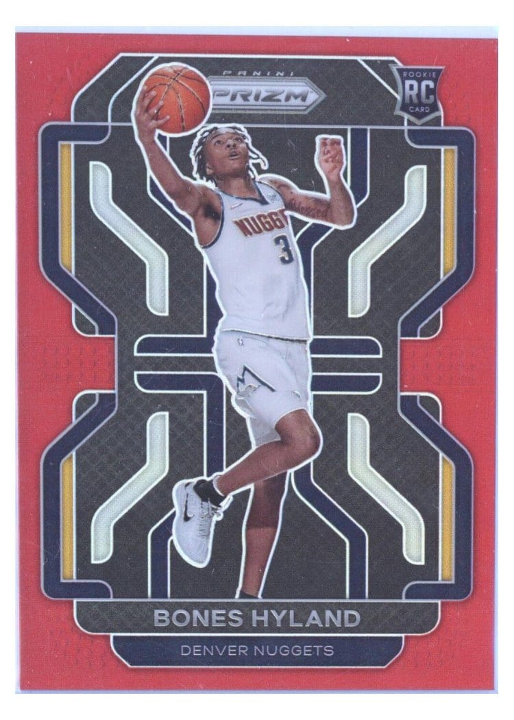 2021-22 Panini Prizm Base Set Bones Hyland #302 card