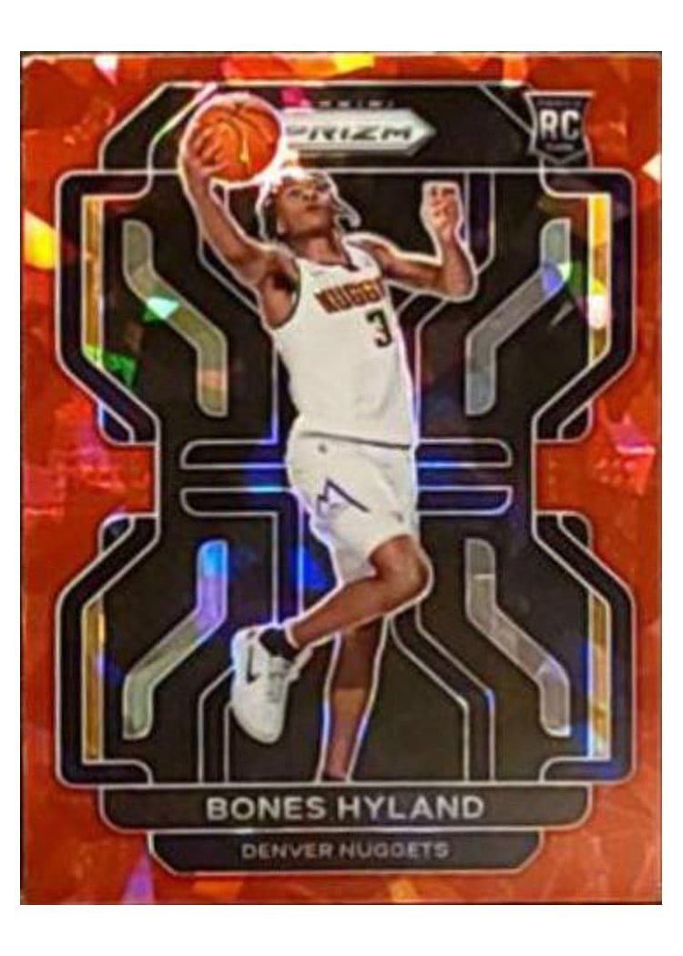 2021-22 Panini Prizm Base Set Bones Hyland #302 card