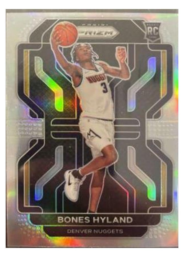 2021-22 Panini Prizm Base Set Bones Hyland #302 card