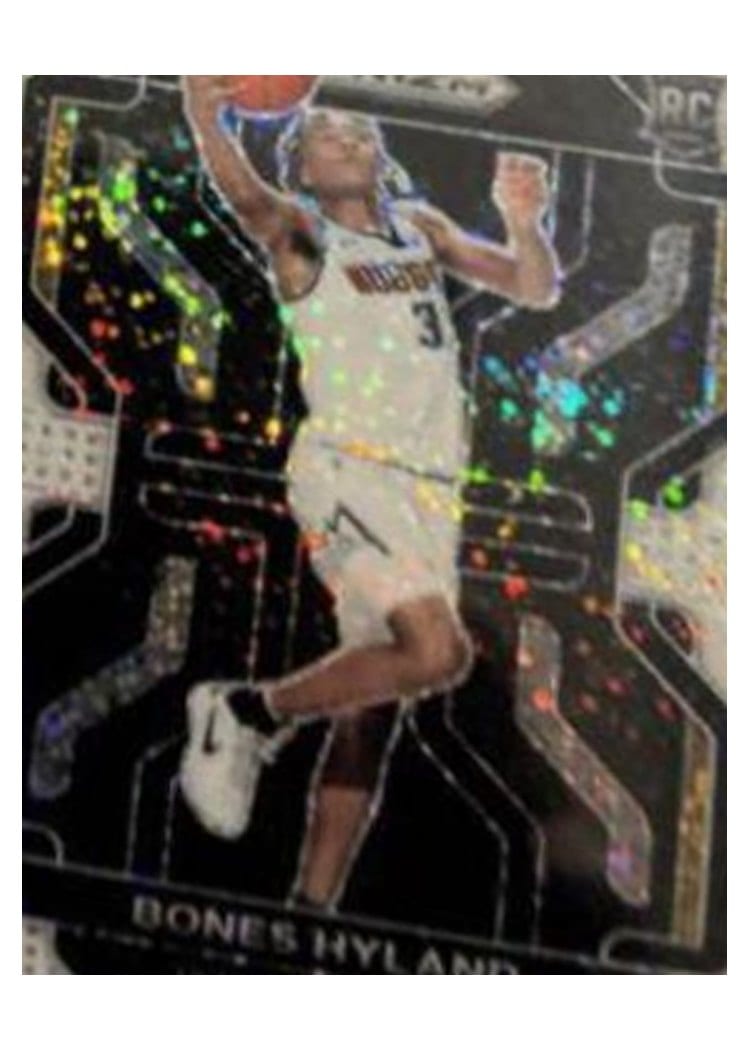 2021-22 Panini Prizm Base Set Bones Hyland #302 card
