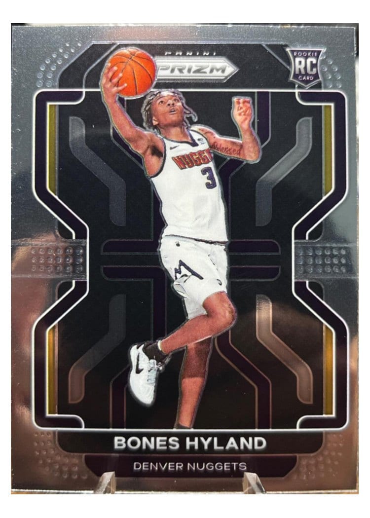 2021-22 Panini Prizm Base Set Bones Hyland #302 card