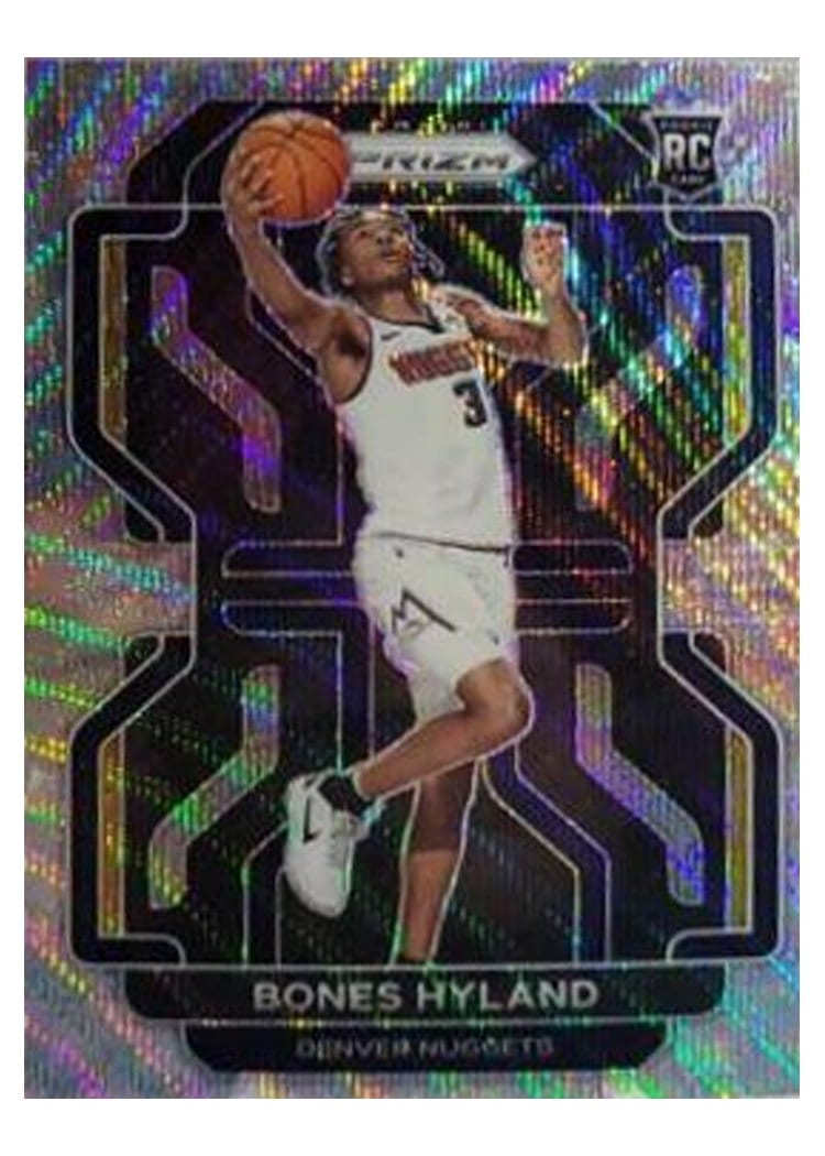 2021-22 Panini Prizm Base Set Bones Hyland #302 card