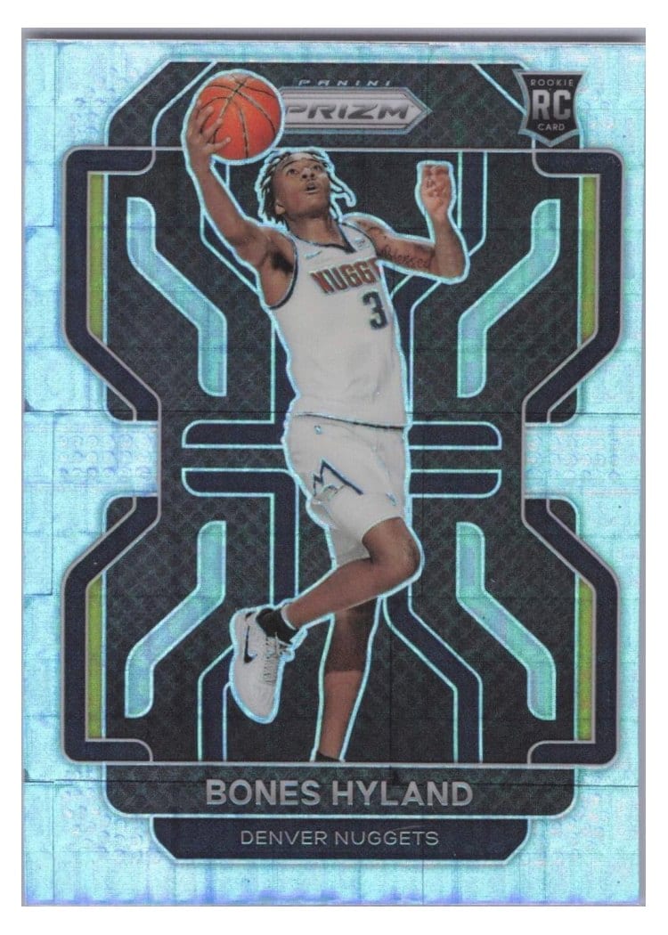 2021-22 Panini Prizm Base Set Bones Hyland #302 card