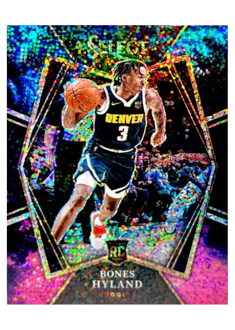 2021-22 Panini Select Base Set Bones Hyland #174 card