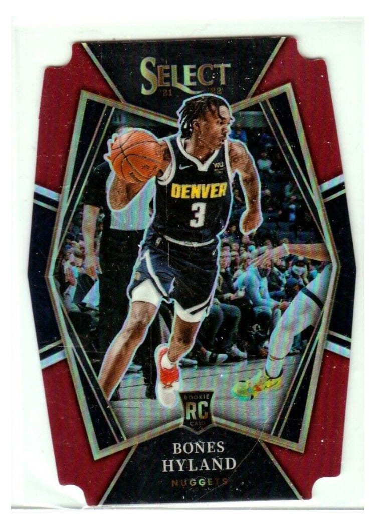 2021-22 Panini Select Base Set Bones Hyland #174 card