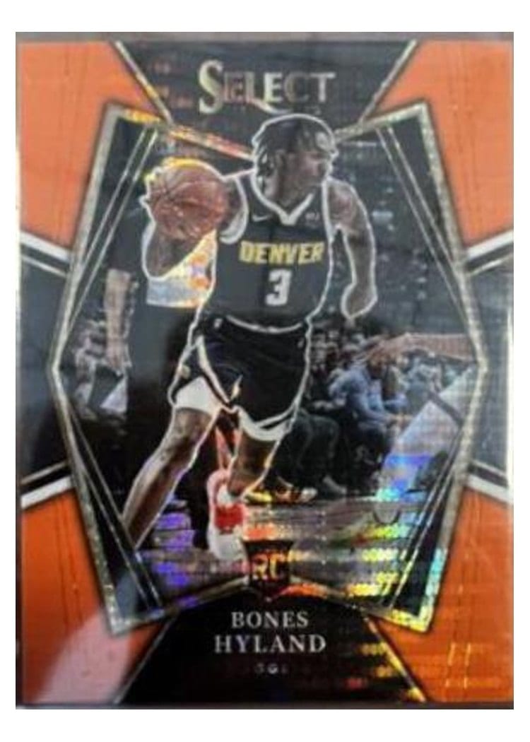 2021-22 Panini Select Base Set Bones Hyland #174 card