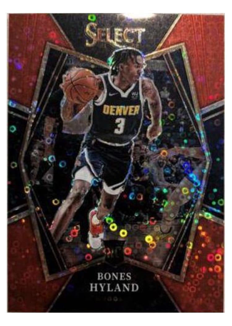 2021-22 Panini Select Base Set Bones Hyland #174 card