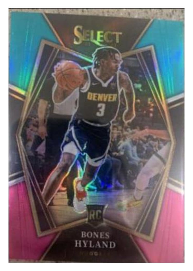 2021-22 Panini Select Base Set Bones Hyland #174 card