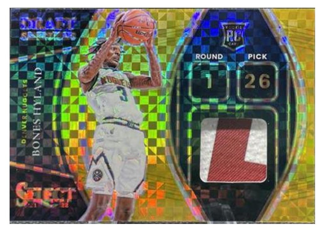2021-22 Panini Select Base Set Bones Hyland #79 card
