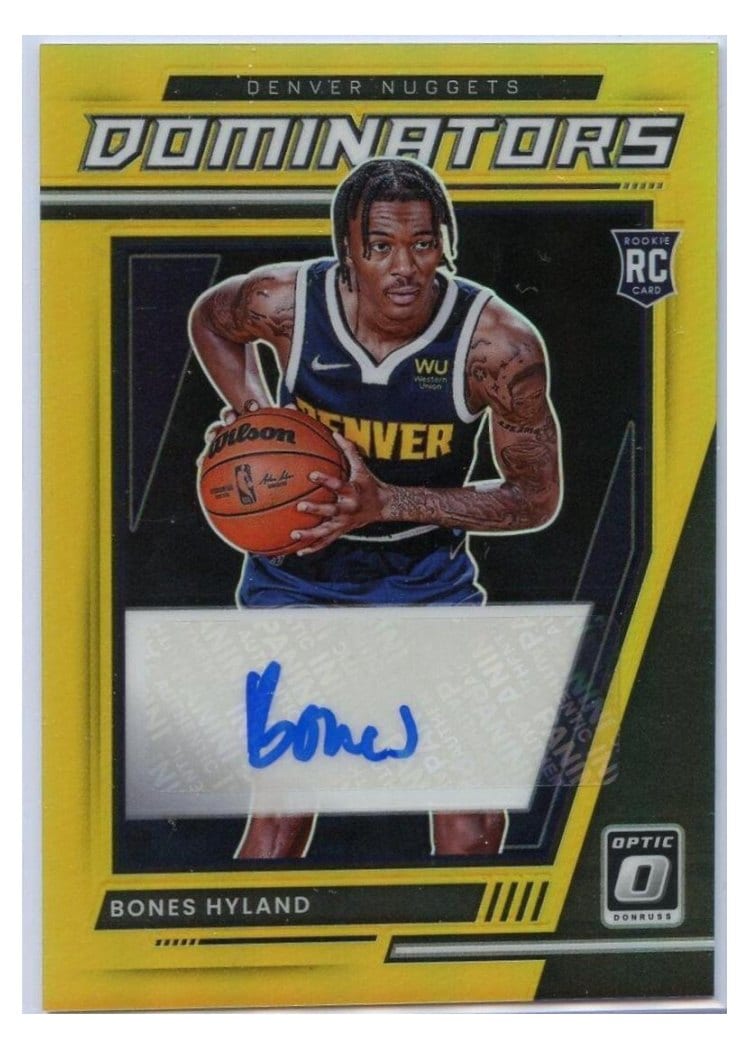2021 Panini Donruss Optic Bones Hyland #194 card