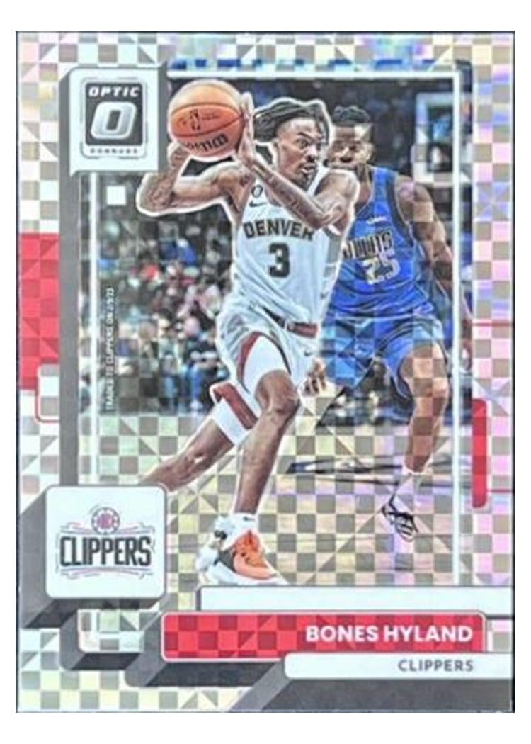 2022-23 Donruss Optic Base Set Bones Hyland #21 card