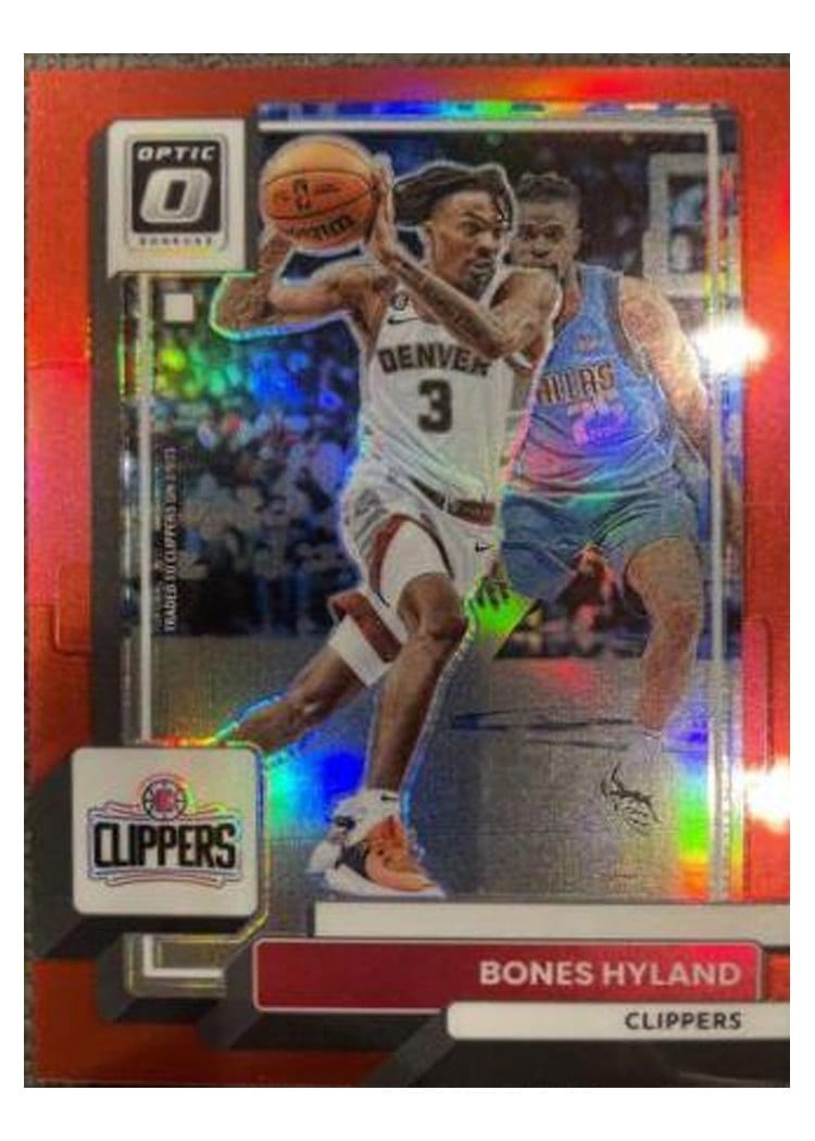 2022-23 Donruss Optic Base Set Bones Hyland Red #21 card