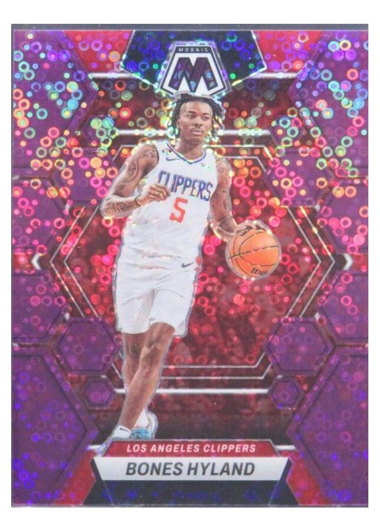 2022-23 Panini Mosaic Base Set Bones Hyland #51 card