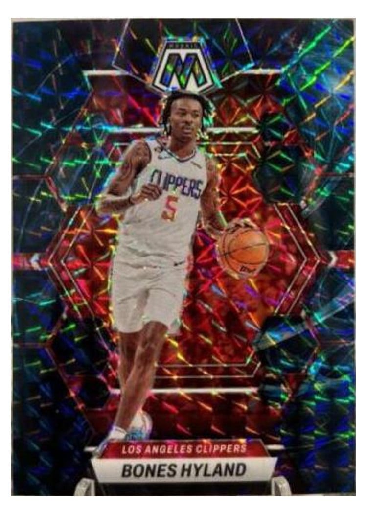 2022-23 Panini Mosaic Base Set Bones Hyland #51 card