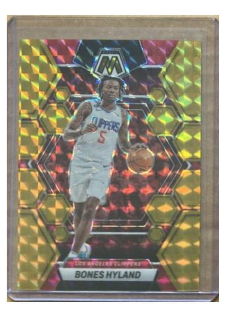 2022-23 Panini Mosaic Base Set Bones Hyland #51 card