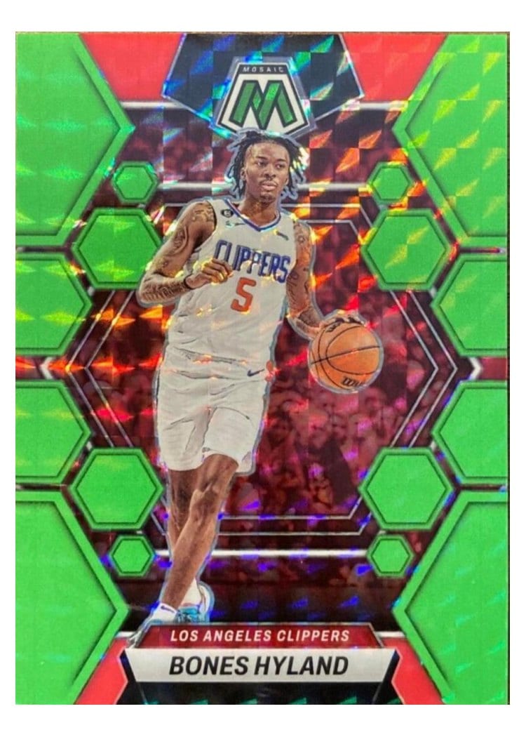 2022-23 Panini Mosaic Base Set Bones Hyland #51 card