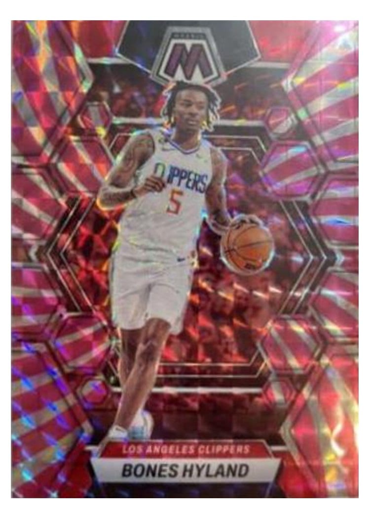 2022-23 Panini Mosaic Base Set Bones Hyland #51 card
