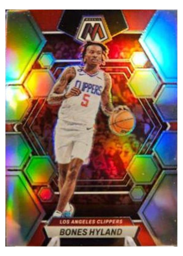 2022-23 Panini Mosaic Base Set Bones Hyland #51 card