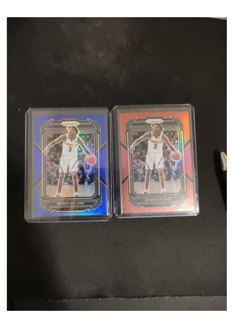 2022-23 Panini Prizm Base Set Bones Hyland #27 card