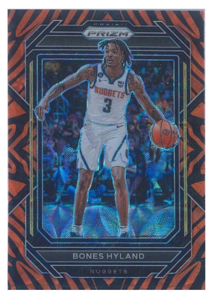 2022-23 Panini Prizm Base Set Bones Hyland #27 card