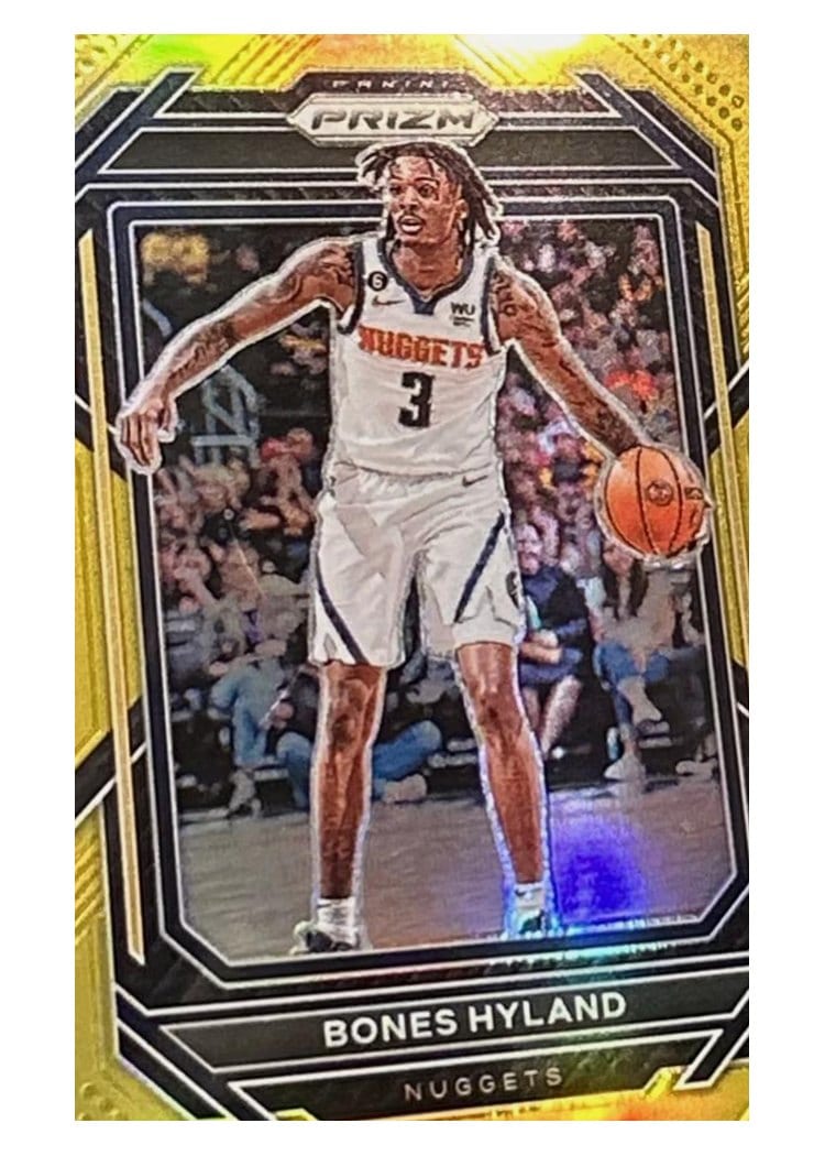 2022-23 Panini Prizm Base Set Bones Hyland #27 card