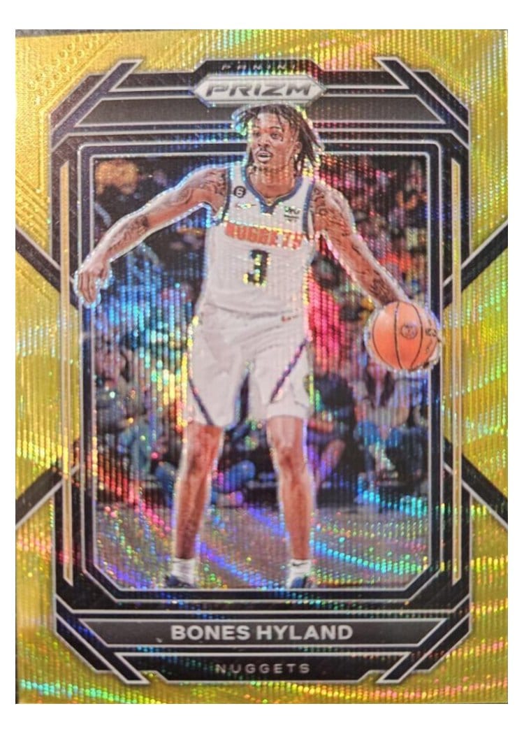 2022-23 Panini Prizm Base Set Bones Hyland #27 card