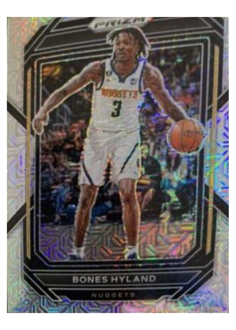 2022-23 Panini Prizm Base Set Bones Hyland #27 card